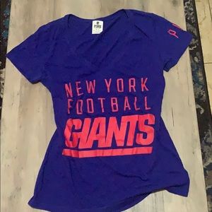 Victoria’s Secret Pink NFL NY Giants tshirt